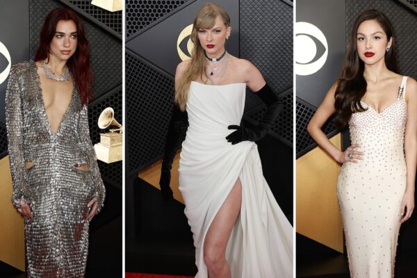 Celebs Let Their Outfits Do The Singing on 2024 Grammys Red Carpet