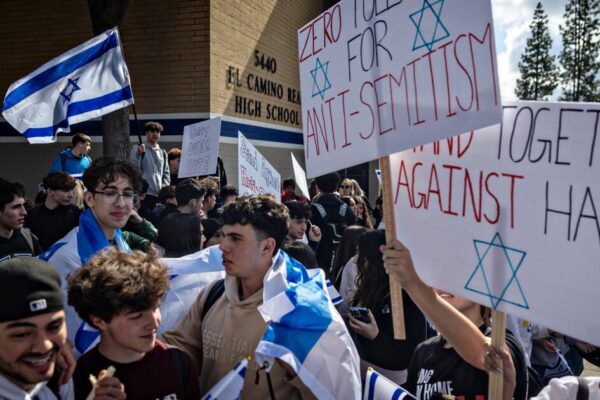 L.A. high school students walk out over alleged antisemitism