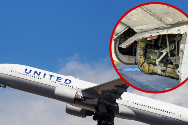 United Airlines Boeing Plane Panel Breaks Off Mid-Flight