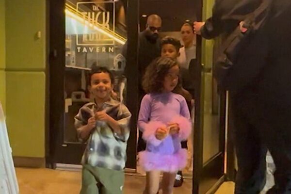 Kanye West & Bianca Censori Separate From Kids After Family Night on Easter